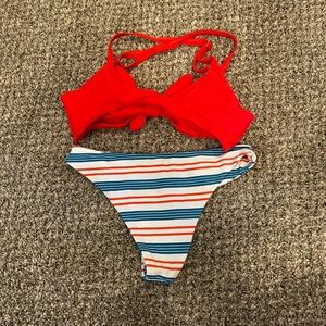 NWOT CUPSHE bikini small